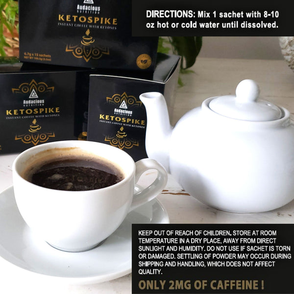 KETOSPIKE Instant Coffee with BHB